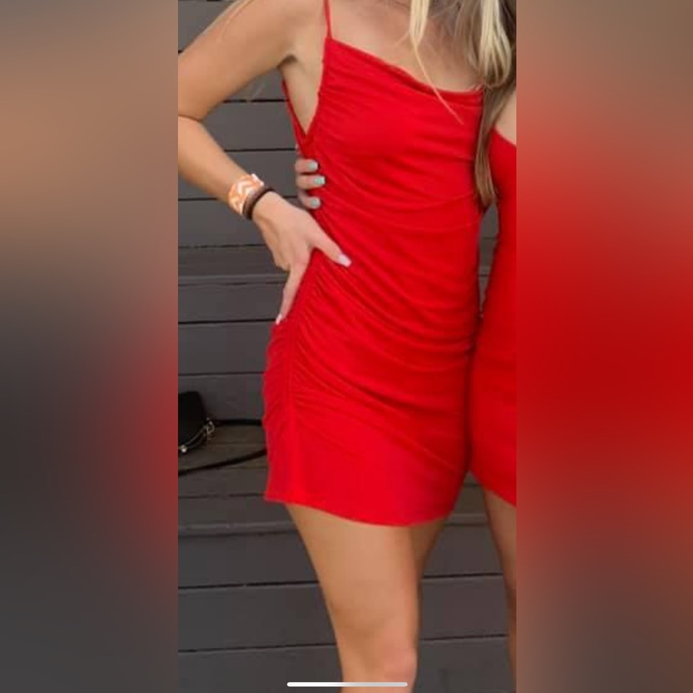 Tiger Mist- red mini dress, worn one time for formal size M